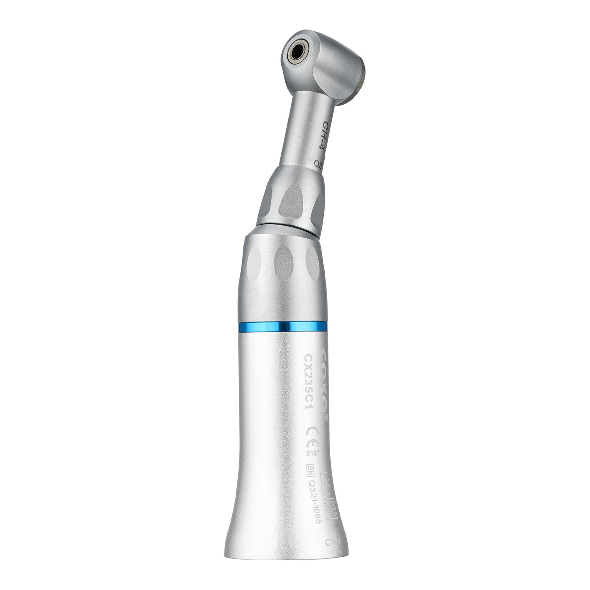 COXO Edelstahl-Winkelstück 1:1 für kompatible KaVo®-Systeme mit externer Spraykühlung