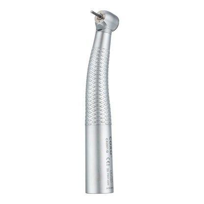 Seitenansicht der COXO H16-SSPQ Dentalturbine mit Standard Head passend für Sirona R/F Kupplungen.
